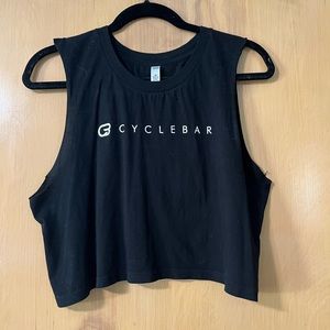 Like New Cyclebar cropped tank